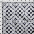 thumbnail image 3 of oneOone Polyester Lycra Navy Blue Fabric Geometric Block Dress Material Fabric Print Fabric By The Yard 56 Inch Wide, 3 of 4