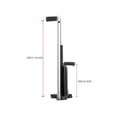 thumbnail image 2 of Cell Phone Tripod Mount Adapter, Universal Smartphone Tripod Mount with Cold Shoe, 360°Rotatable Phone Holder, fits Tripod, Monopod & Selfie Stick, Compatible with iPhone, Samsung & All Phones, 2 of 6