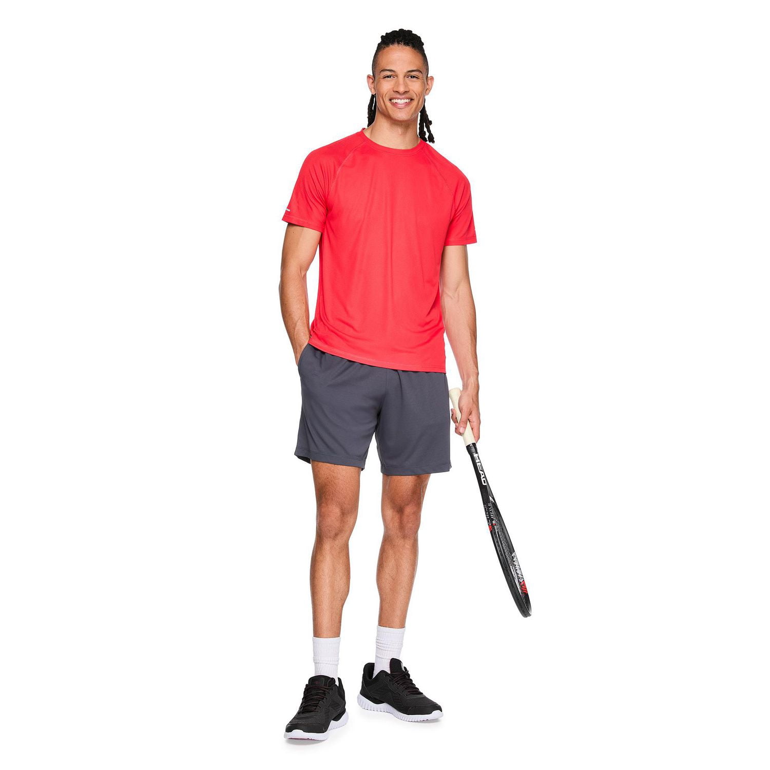 T-shirt coupe décontractée Athletic Works pour hommes