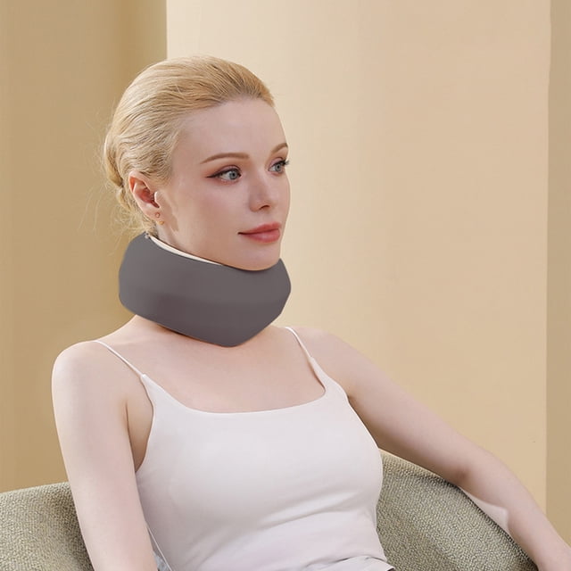 Clearance! Portable Space Memory Foam Neck Support Case- Neck Brace For Support-Cervical Neck Brace For Snoring Cheap Items Pallets For Sale #30