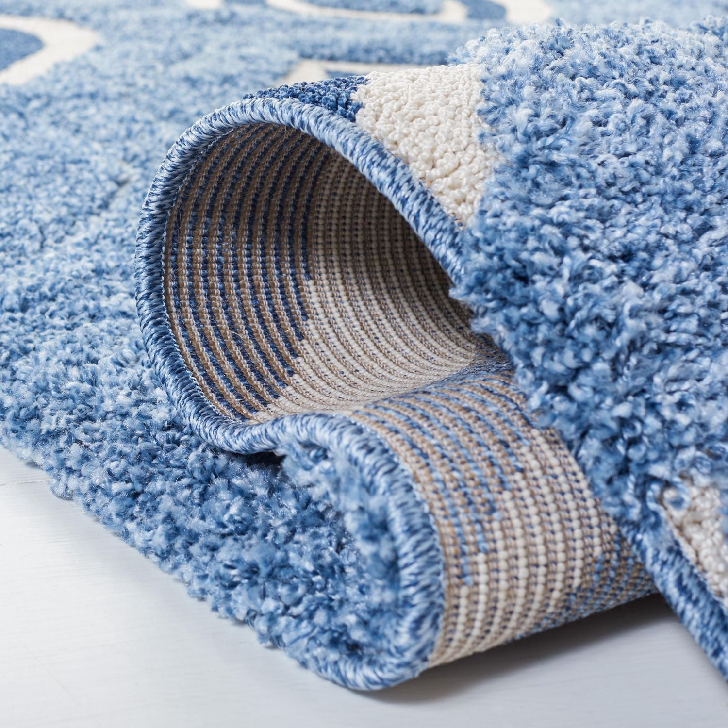 Safavieh Florida Declan Tapis Géométrique Shag