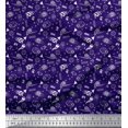 thumbnail image 1 of Soimoi Polyester Crepe Fabric Geometric Sign,Flag & Football Sports Print Fabric by Yard 52 Inch Wide, 1 of 3