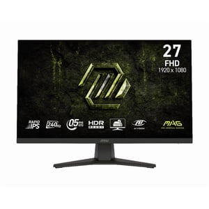 MSI 27" 1920 x 1080 (FHD) 240Hz 0,5 ms (GTG) Rapide IPS Moniteur de jeu Tilt réglable (MAG 272F X24)