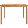thumbnail image 2 of vidaXL Garden Dining Table 110x110x77 cm Solid Teak Wood, 2 of 4