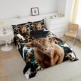 thumbnail image 3 of Erosebridal Farmhouse Cow Comforter Sets Queen Size, Rustic Animals Comforters & Duvets, Cheetah Leopard Decor, Breathable, 3 of 8