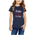 thumbnail image 1 of TopLLC Manches Courtes Col Rond Blouses & Chemises Chemises pour Enfants T-Shirt Graphique Manches Courtes Col Rond Crop Top pour 3-14 Ans Filles et Garçons T-Shirt Tee Blouse Fille, 1 of 4