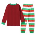 thumbnail image 4 of Printemps et Automne Rouge Styles Garçons et Filles Noël Long Tenue d'Intérieur Ensemble de Pyjama pour Enfants, 4 of 7