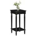 thumbnail image 3 of French Country Table d'Appoint Kim avec Tablette, Fini Bois Noir, 3 of 8