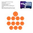 thumbnail image 2 of <p>12pcs Arcade Button Cover 20.2mm 25.3mm Mechanical Push Button Cover For Kailh For Cherry For Akko For Glorious Switches</p>, 2 of 7