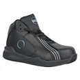 thumbnail image 1 of HOSS Men's Rim High Top Composite Toe EH Non-Metallic Work Shoe Black Action Leather - 50137, 1 of 2
