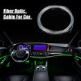 thumbnail image 2 of Unique Bargains 1 Pcs 2mm 0.08' 5m 16.40ft Universal Glow Optic Fiber Cable Car Light Decoration Clear, 2 of 7
