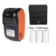 thumbnail image 3 of Mini Pocket Wireless Thermal Receipt Printer Bluetooth-Compatible Ink-less Bill Machine Printers Mobile Phone Printer Case Paper ,Easy to Use, 3 of 7