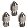 thumbnail image 2 of 3Pcs 3D Printing Nozzles MK8 High Temperature Corrosion Resistant Nozzle for 3D Printer1.75/0.4mm, 2 of 14