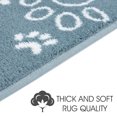 thumbnail image 4 of Paw Collection Contemporary, Cozy, Vibrant and Soft Stair Tread Mats & Rugs, 9'' x 28'', 4 of 6