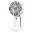 thumbnail image 2 of GROWTH TANK Handheld Portable Fan for Camping or Playing Sports Versatile Hand Held Personal white, 2 of 9