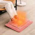 thumbnail image 1 of Heated Leg and Foot Warmer Pad with Fast 3-Second Heating, Adjustable Temperature Settings, Auto Shut-Off Timer and Safety Protection for Office, Bed and Home Use, Extra Large 58x38cm, 1 of 7