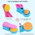 thumbnail image 4 of Kids Color Play Dough Model Tools, ABS Plastic Safe For Home Or Classroom For Games, Enrich Imagination And Creativity, 4 of 5