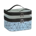 thumbnail image 1 of Organization and Storage Zippered Tote Bag, Portable Bathroom Travel Bag In Waterproof Clear Pvc Double Layer Cosmetic Bag, 1 of 5