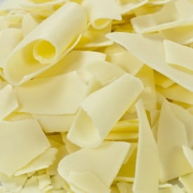 CHOCOLATE SHAVINGS WHITE 250 g