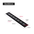 thumbnail image 1 of MYG 50mm Aluminium Rectangular Cabinet Wardrobe Air Vent Grille Ventilation-Cover, 1 of 4