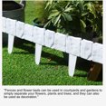 thumbnail image 4 of Vaidha 10PCS Plastic Border Edging Garden Grass Fence Wall, 4 of 5