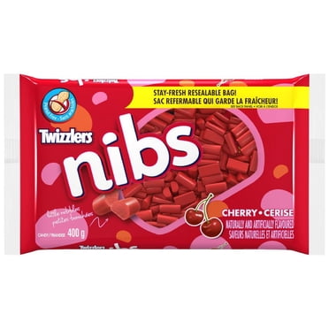 Friandises TWIZZLERS NIBS cerise, 400 g