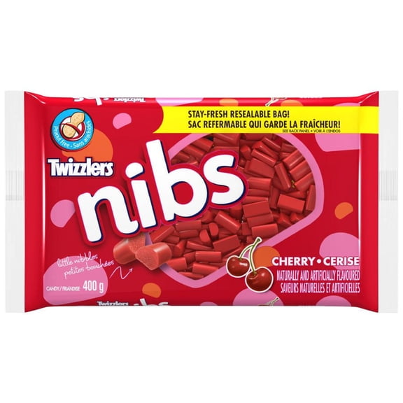 TWIZZLERS NIBS Cherry Candy, 400g