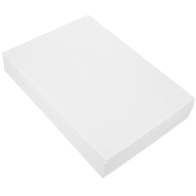 Minkissy 10Pcs White Rectangular Foam Poster Board for Bulk Poster Board Large Board Art Supplies School Projects