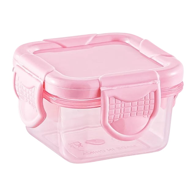 Meitianfacai Cookie Jars, Plastic Candy Storage Jars with Lid, Fresh Box Candy Sealed Box Baby Food Box Storage Box Seasoning Box Candy Storage Containers