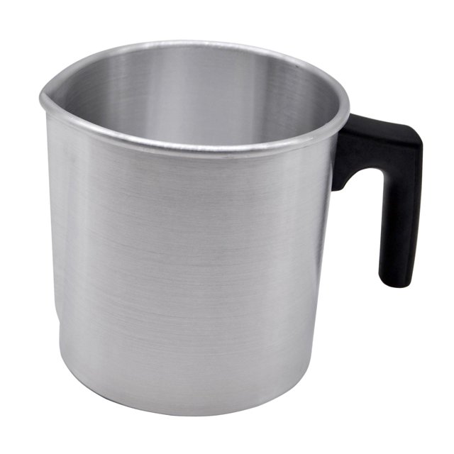 jifeng Bougie Faisant le Pot de Coulée, 1.2L, Manche Résistant à la Chaleur Conçu Melting Pot,