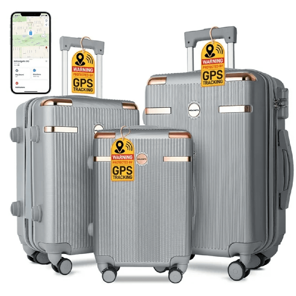 Refurbished IMGadgets Luggage 3pc Set (Silver)