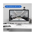 thumbnail image 3 of Computer Camera No Delays High Clarity Auto Focus 360 Degree Rotation Web Camera for Video Chat - Black White, 3 of 5