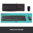 thumbnail image 4 of Logitech MK120 920-002565 Desktop Keyboard and Mouse, 4 of 8