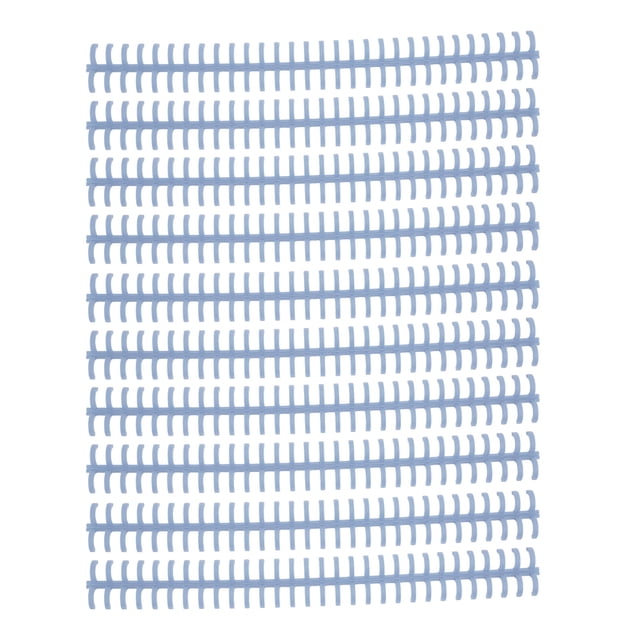 ANGGREK Binding Tool, Wear Resistant 65 Sheet Holdable 10 Pcs Cuttable Binding Spine 10mm For Loose Leaf Paper