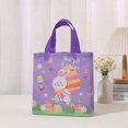 thumbnail image 2 of Easter Bunny Themed Reusable Non Woven Grocery Shopping and Kitchen Storage Tote Bags with Handles, 2 of 4
