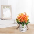 thumbnail image 4 of Aodebiao Small Fake Flowers Plants Mini Artificial Potted Plants for Table Desk Home Bathroom Office Decor, 4 of 6