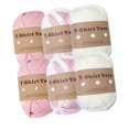 thumbnail image 3 of 6Pcs Knitting Yarn Fabric Cloth Polyester T-shirt Yarn for Crochet DIY Throw Set A, 3 of 8