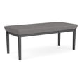 thumbnail image 1 of Lenox Steel Reception Waiting 2-Seat Bench / Charcoal Steel / Light Gray, 1 of 5
