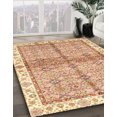 thumbnail image 2 of Ahgly Company Indoor Rectangle Abstract Orange Oriental Area Rugs, 8' x 12', 2 of 6