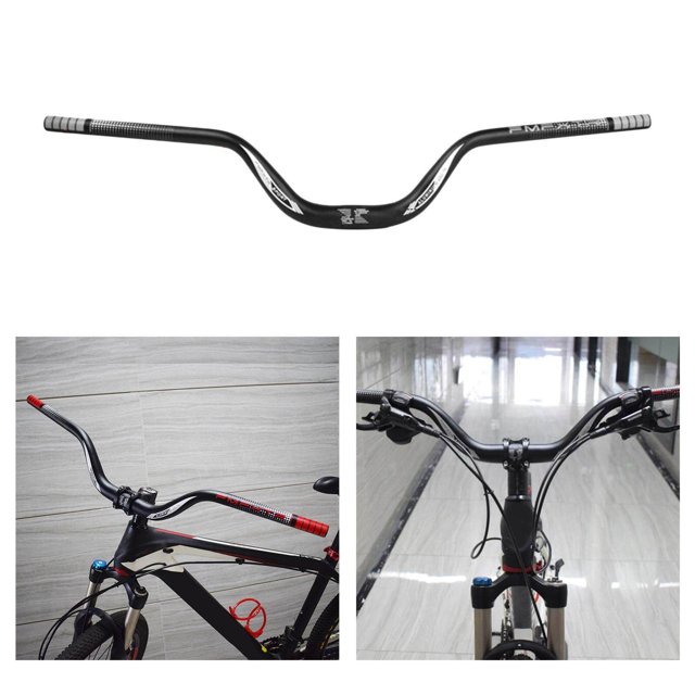 Mountain Bike Handlebar 31.8mm 720/780mm Extra Sweep Back 11 Degree Long Riser Bar Aluminum Alloy