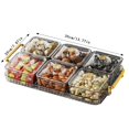 thumbnail image 3 of BotaniNest Portable Divided Meal Prep Container With Lid For Lunch Food Storage And Organization, 3 of 5