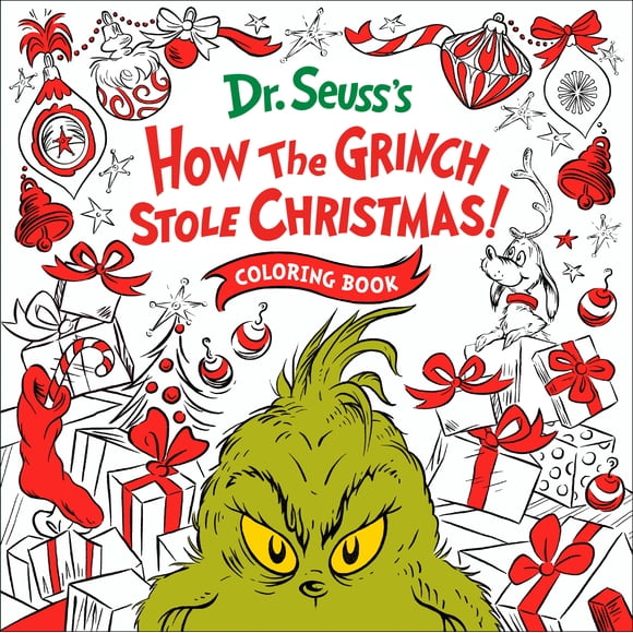 Seasonal: How The Grinch Stole Christmas! Coloring Book By Random House