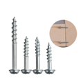 thumbnail image 3 of 100Pcs Pocket Hole Screws Coarse Thread Self-Tapping Fasteners for Woodworking 25mm Tip Slotting, 3 of 9