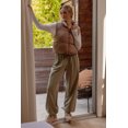 thumbnail image 4 of Blu Pepper Veste Matelassée Courte Réversible à Fermeture Éclair pour Femmes, 4 of 5