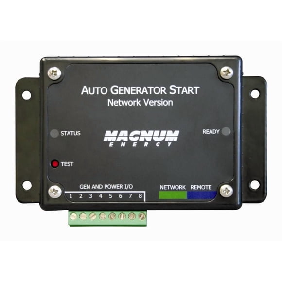 Magnum Energy Contrôleur d'Alimentation pour Génératrice ME-AGS-N Version Réseau; Convient à 12 Volts/24 Volts et 48 Volts; avec Indicateur d'État à DEL Rouge/vert