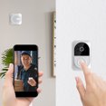 thumbnail image 1 of TIMIFIS Video Doorbell Smart Doorbell,Smart Wireless Remote Video Doorbell Intelligent Visual Doorbell,Home HD Night Vision Wifi Security Door Doorbell,(Battery Not Inlcude) Gifts - Clearance, 1 of 7