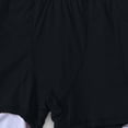 thumbnail image 4 of hotojiny 2 in 1 Workout Shorts for Men Fashion Color Block Stretch Gym Short Pants Breathable Drawstring Running Athletic Shorts, 4 of 4