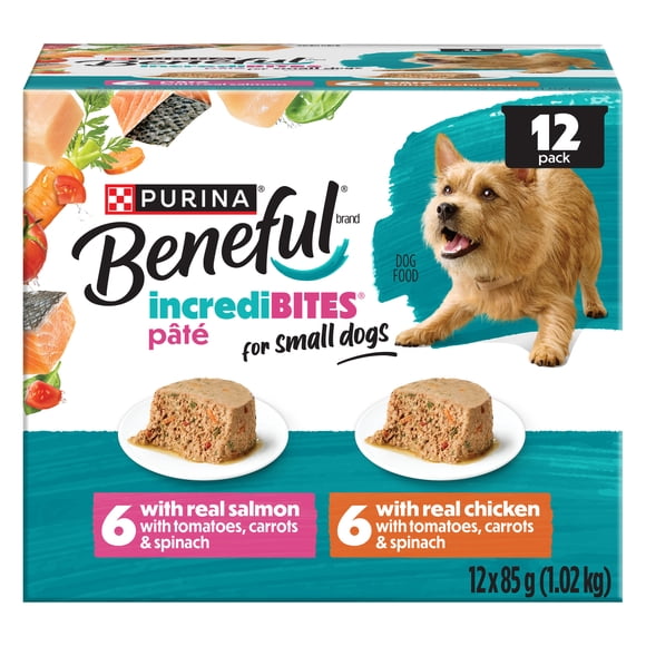 Beneful IncrediBites with Chicken & Salmon 12 Count Variety Pack