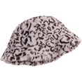 thumbnail image 1 of LinYooLi Trendy Winter Unisex Bucket Hats Leopard Warm Soft Fluffy Fisherman Hat Travel Outdoor, 1 of 5