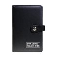 thumbnail image 1 of HILABEE PU Leather Notebook Binder Refillable Loose Leaf Budgets Binder for Work Travel Black, 1 of 9